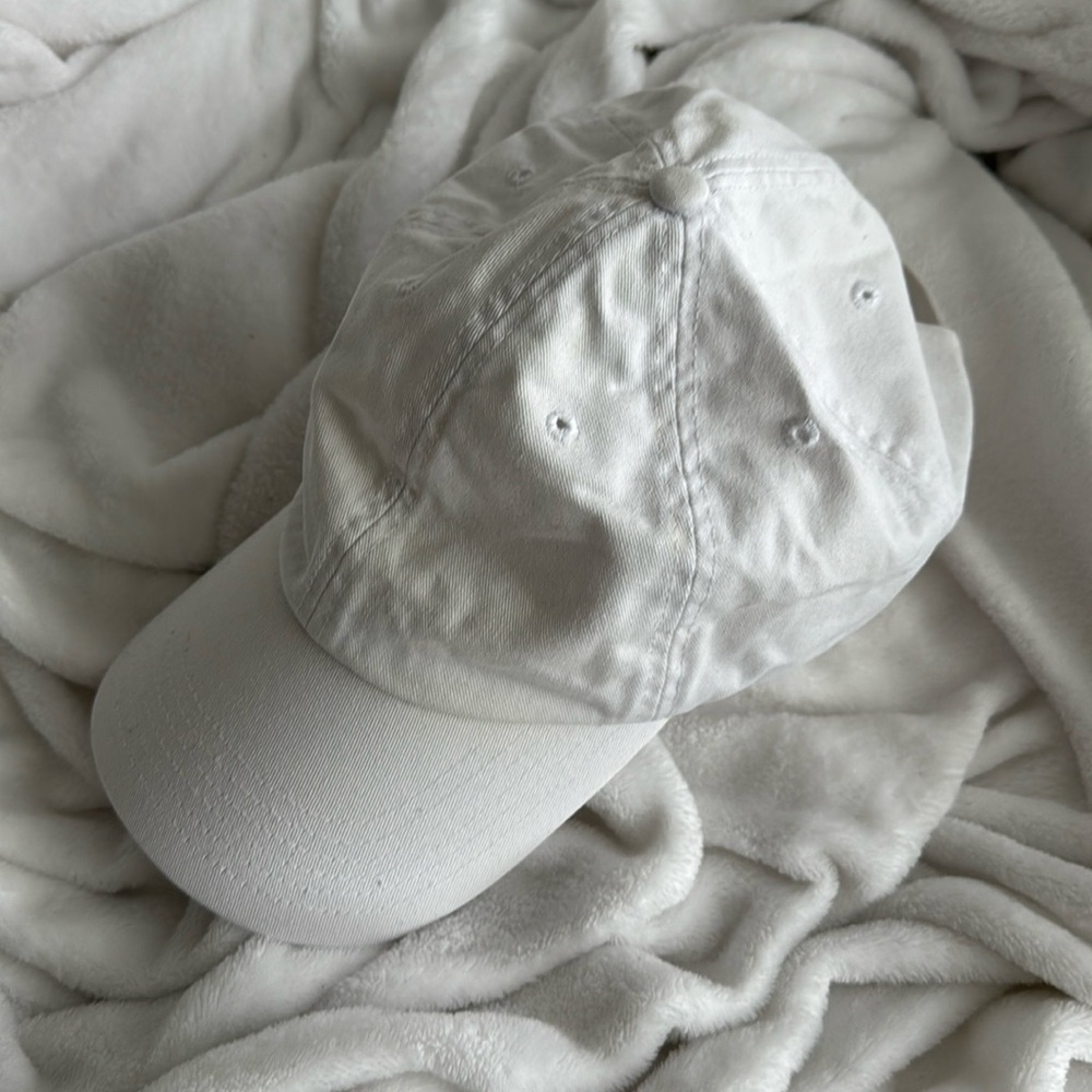 White Baseball Cap